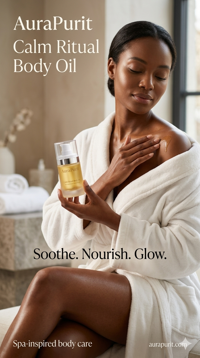 AuraPurit Calm Ritual Body Oil 50 ml / 1.75 fl oz