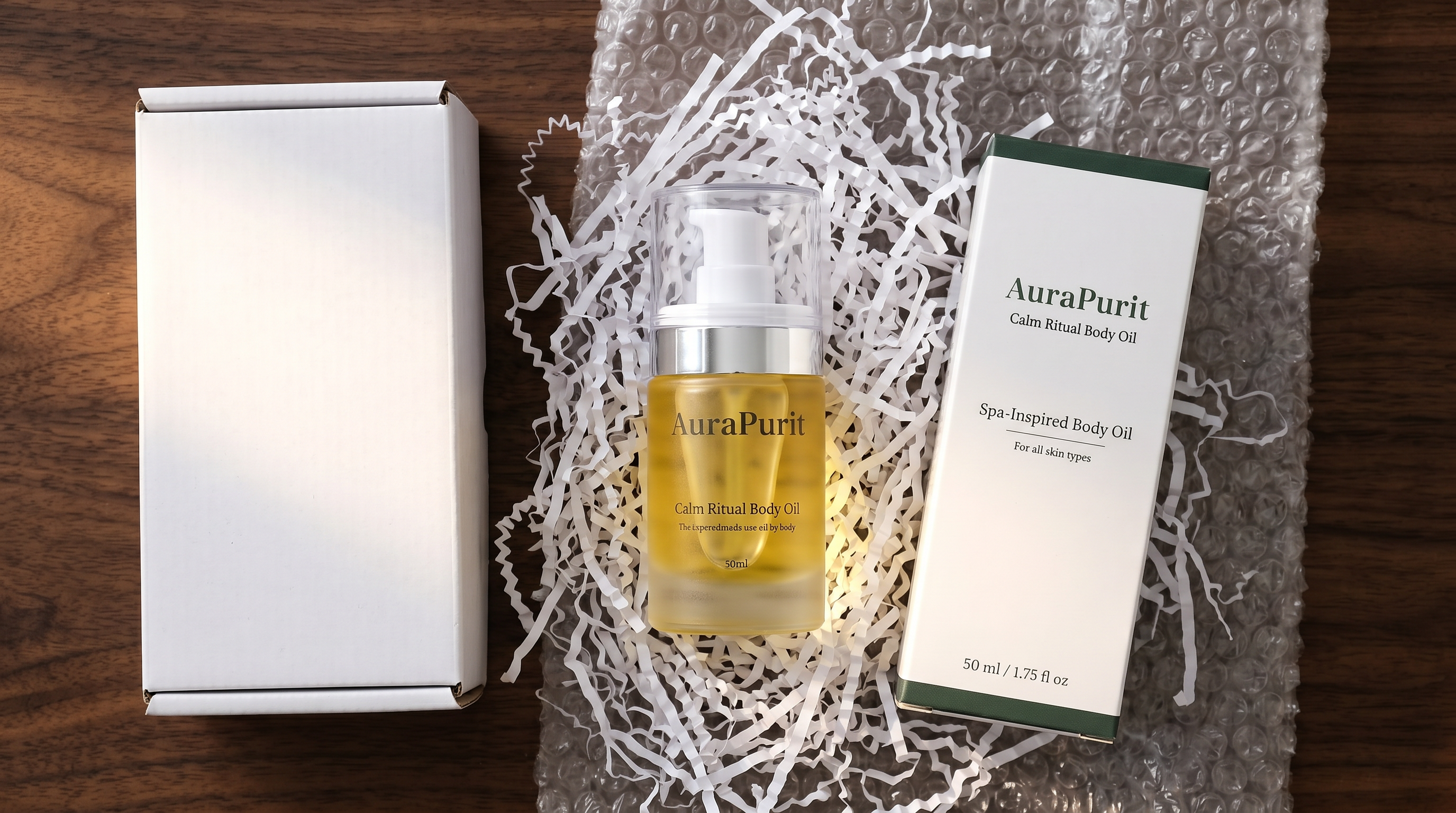 AuraPurit Calm Ritual Body Oil 50 ml / 1.75 fl oz