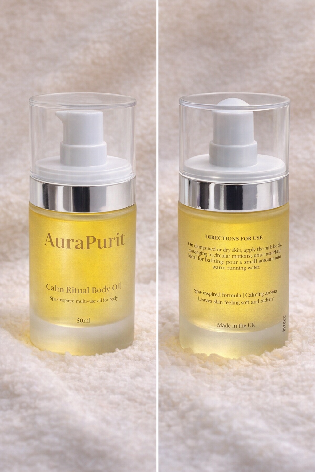 AuraPurit Calm Ritual Body Oil 50 ml / 1.75 fl oz
