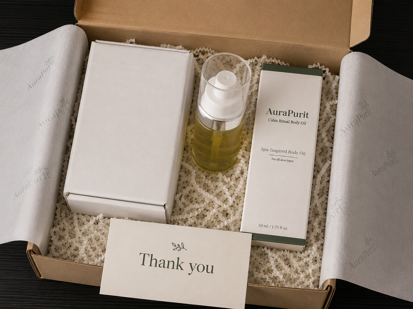 AuraPurit Calm Ritual Body Oil 50 ml / 1.75 fl oz